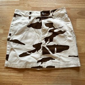 Urban Outfitters BDG Cow Print Skirt (Size S)